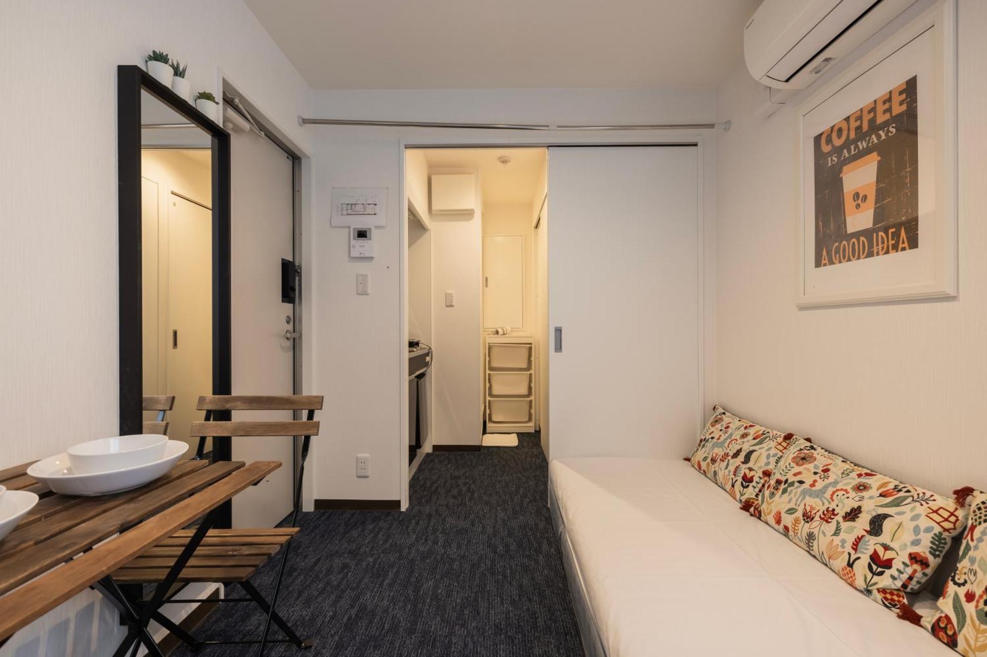 אוסקה Namba Garden Square Apartment מראה חיצוני תמונה