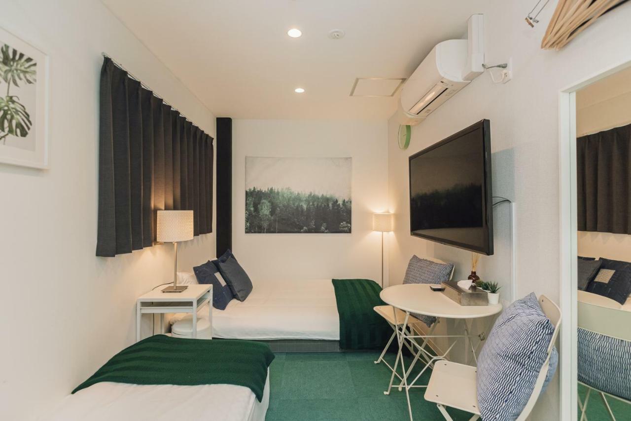 אוסקה Namba Garden Square Apartment מראה חיצוני תמונה