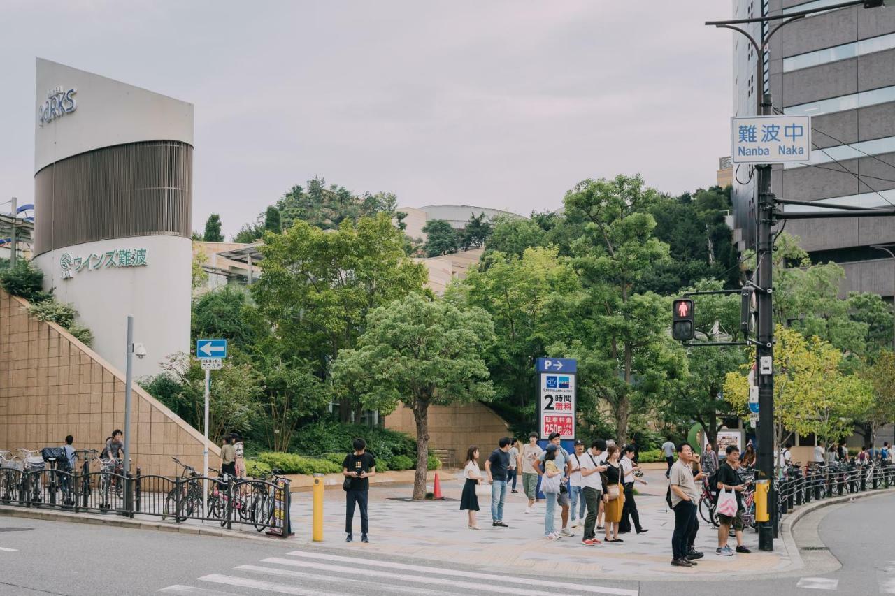 אוסקה Namba Garden Square Apartment מראה חיצוני תמונה
